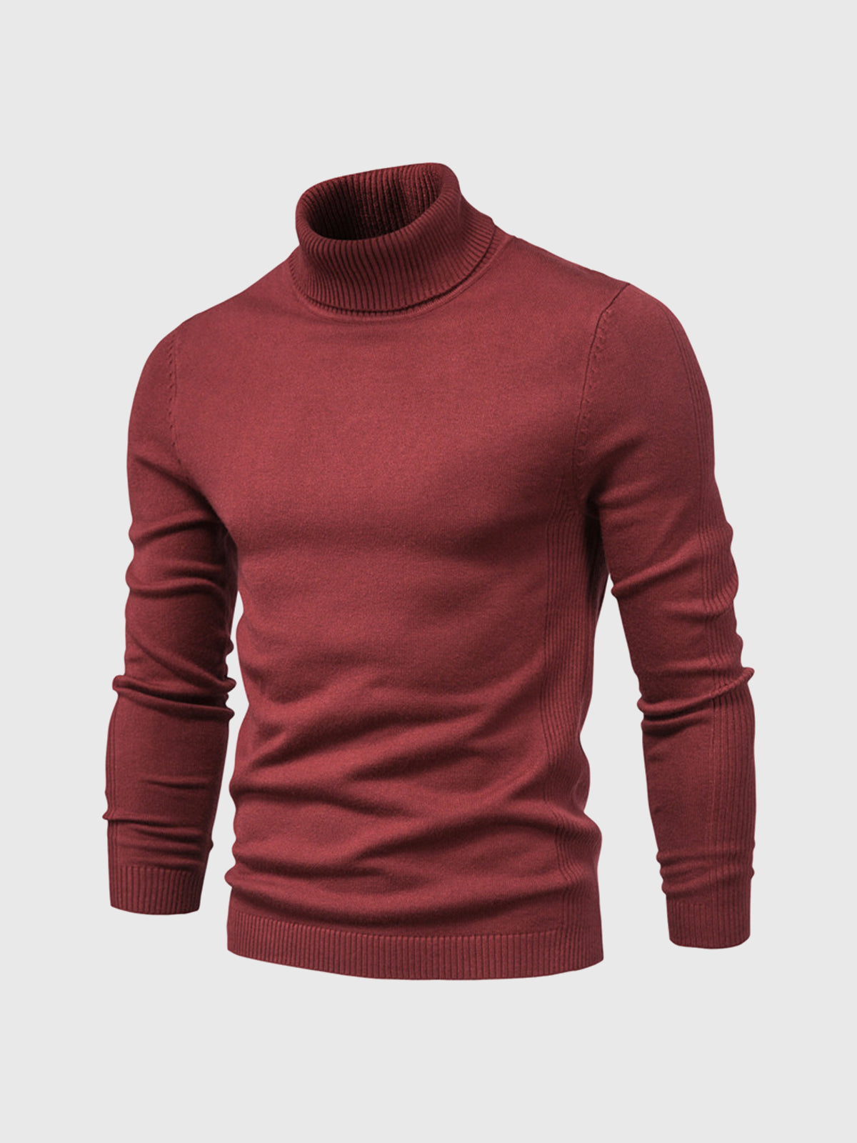 Cala Nova - Herre Rullekrave Sweater Vaskbar og Elegant Men Sweater SUNA
