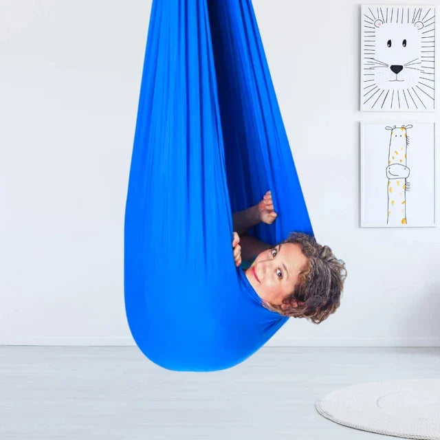 Beroligende Terapigynge Til Børn - CalmGlide Home & Decor Therapy SUNA Blå