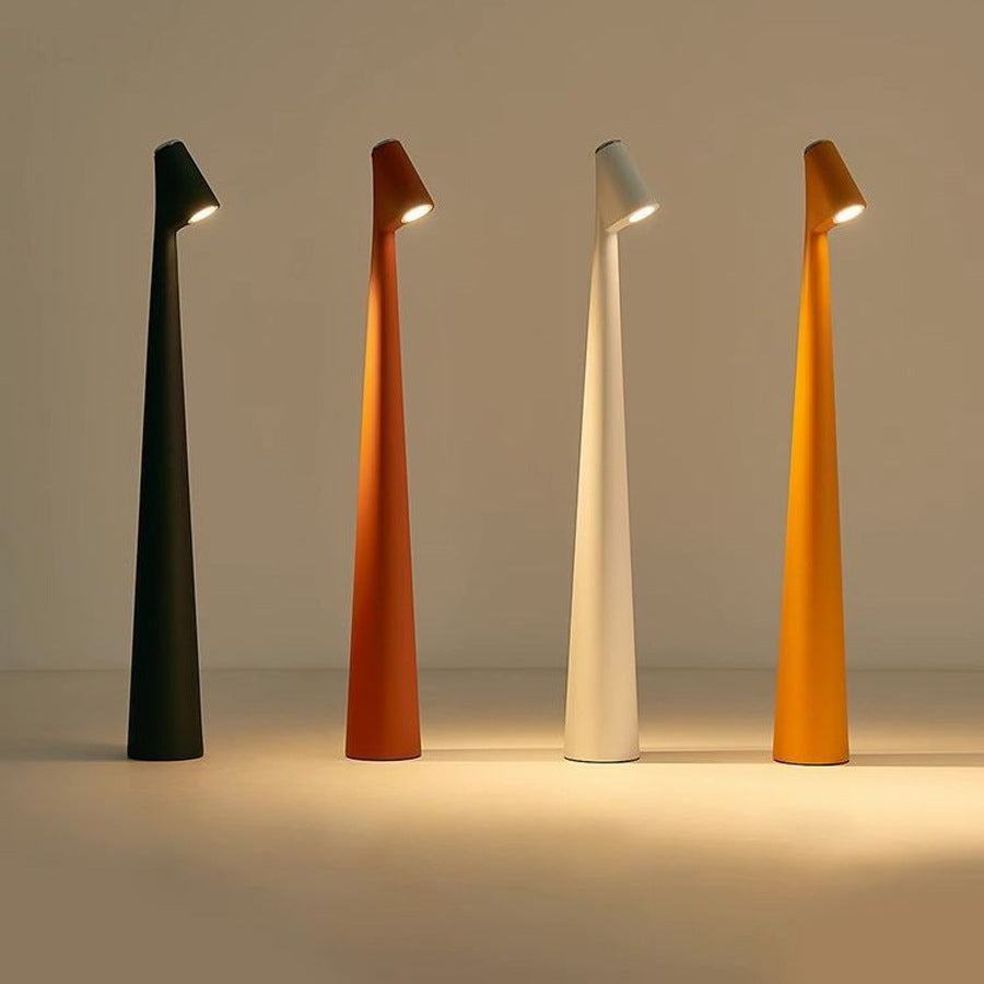 Nordisk Minimalistisk LED Bordlampe Design SUNA Sort 35 cm