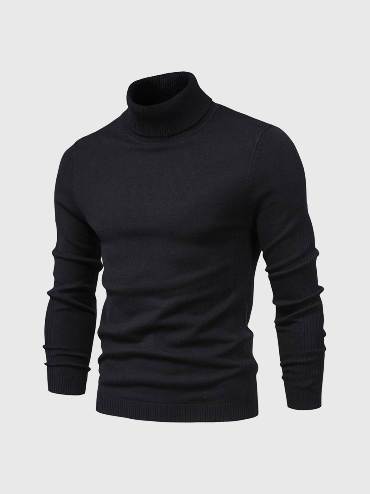 Cala Nova - Herre Rullekrave Sweater Vaskbar og Elegant Men Sweater SUNA