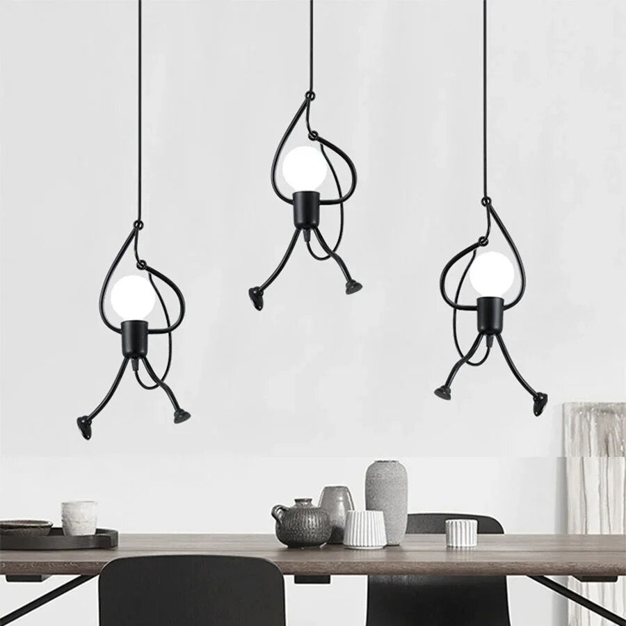 FunkyLight | Retro Væglampe Iron Man wandlamp SUNA