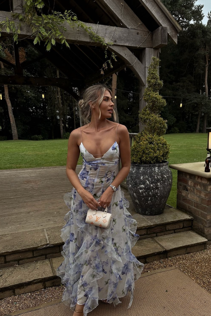 Reese Maxi Kjole til Sommerbegivenheder og Elegante Anledninger Maxi Dresses SUNA
