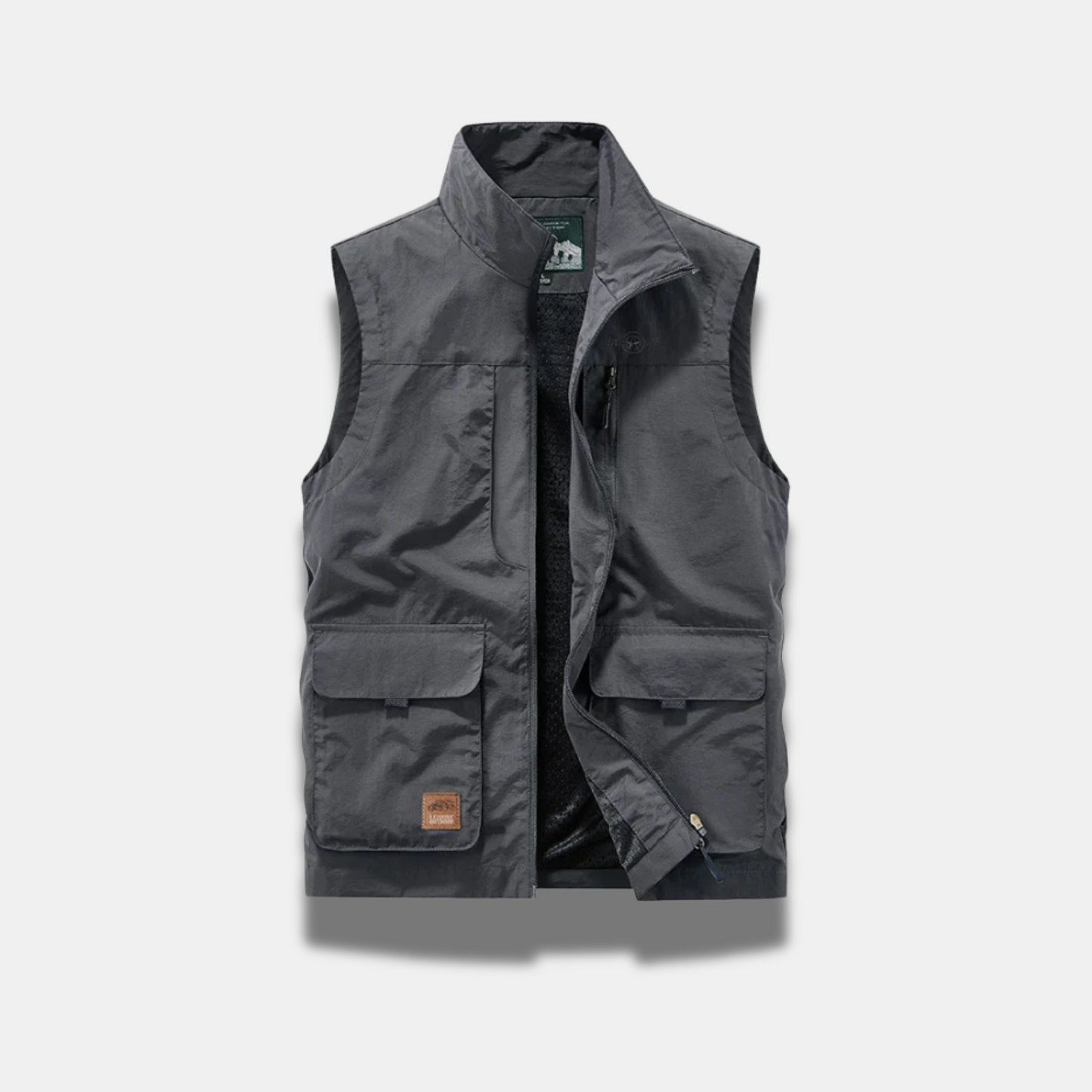 Premium Letvægts Åndbar Bodywarmer Til Mænd Men's jacket SUNA Grå M