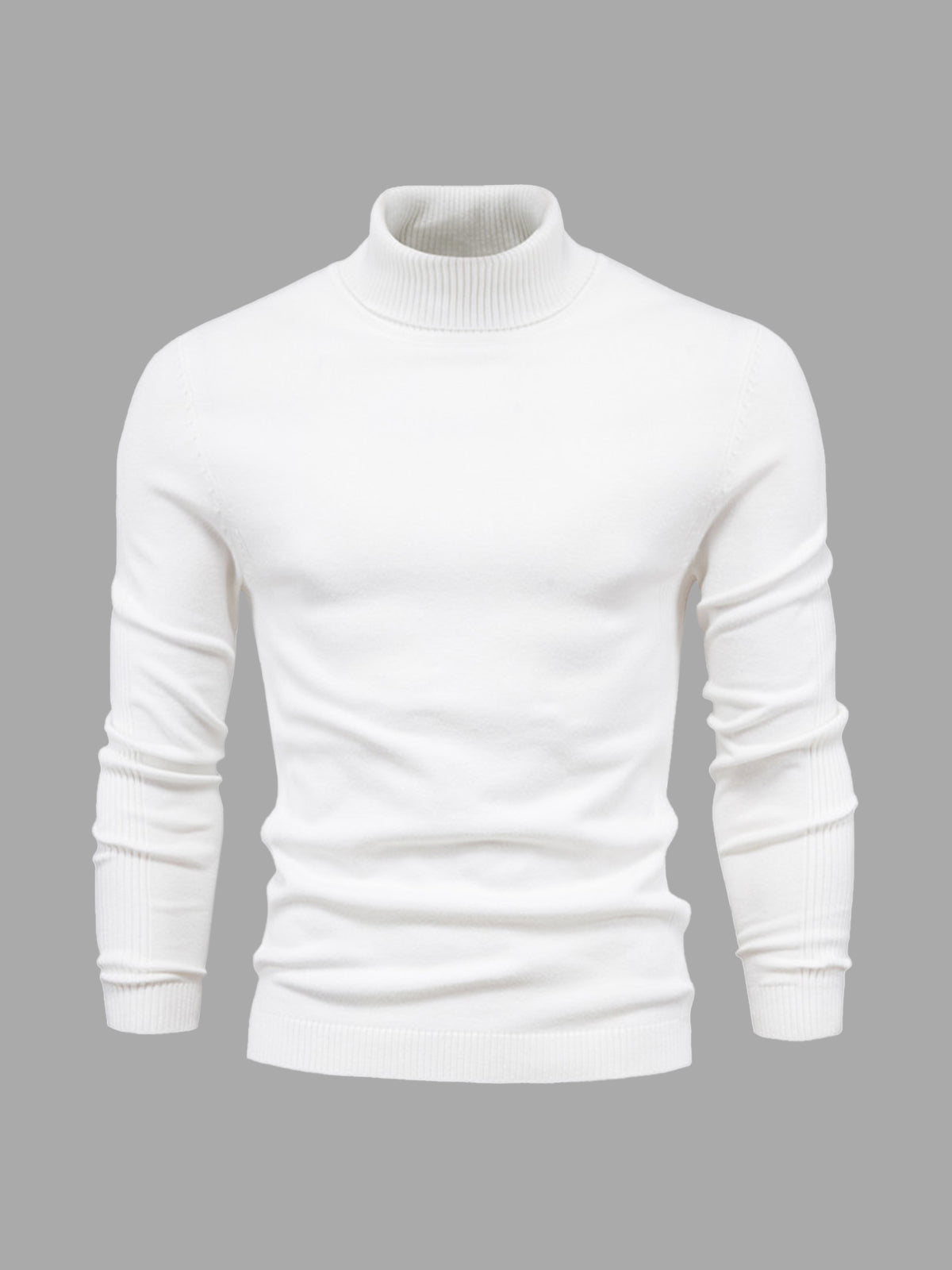 Cala Nova - Herre Rullekrave Sweater Vaskbar og Elegant Men Sweater SUNA
