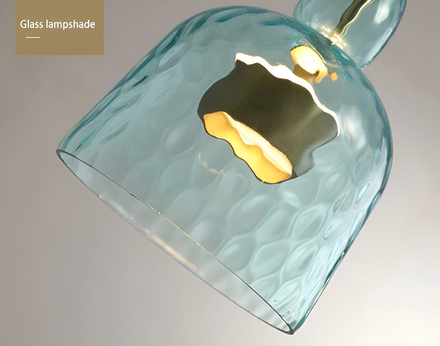 SpectraFuse Pendellampe - Flerfarvet Glas Hængelampe - Nordic Macaron Dekorativ Belysning Pendant Lights SUNA