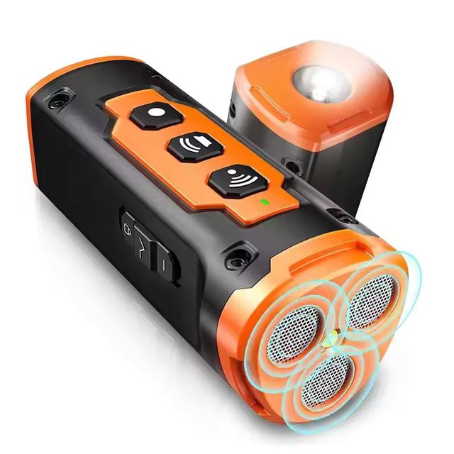 Hund Ultrasonisk Træningsenhed – 3-i-1 Bark Control animals SUNA Orange