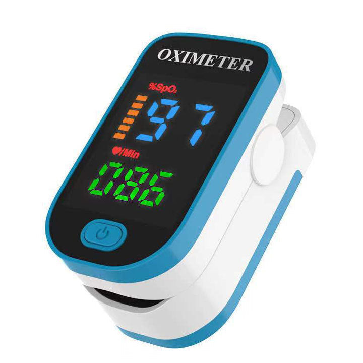 Bærbar Puls Oximeter med Hurtig Måling og LED Skærm – Ikke-invasiv Fingermåler til Hjemmebrug og På Farten Pulsoximetre SUNA