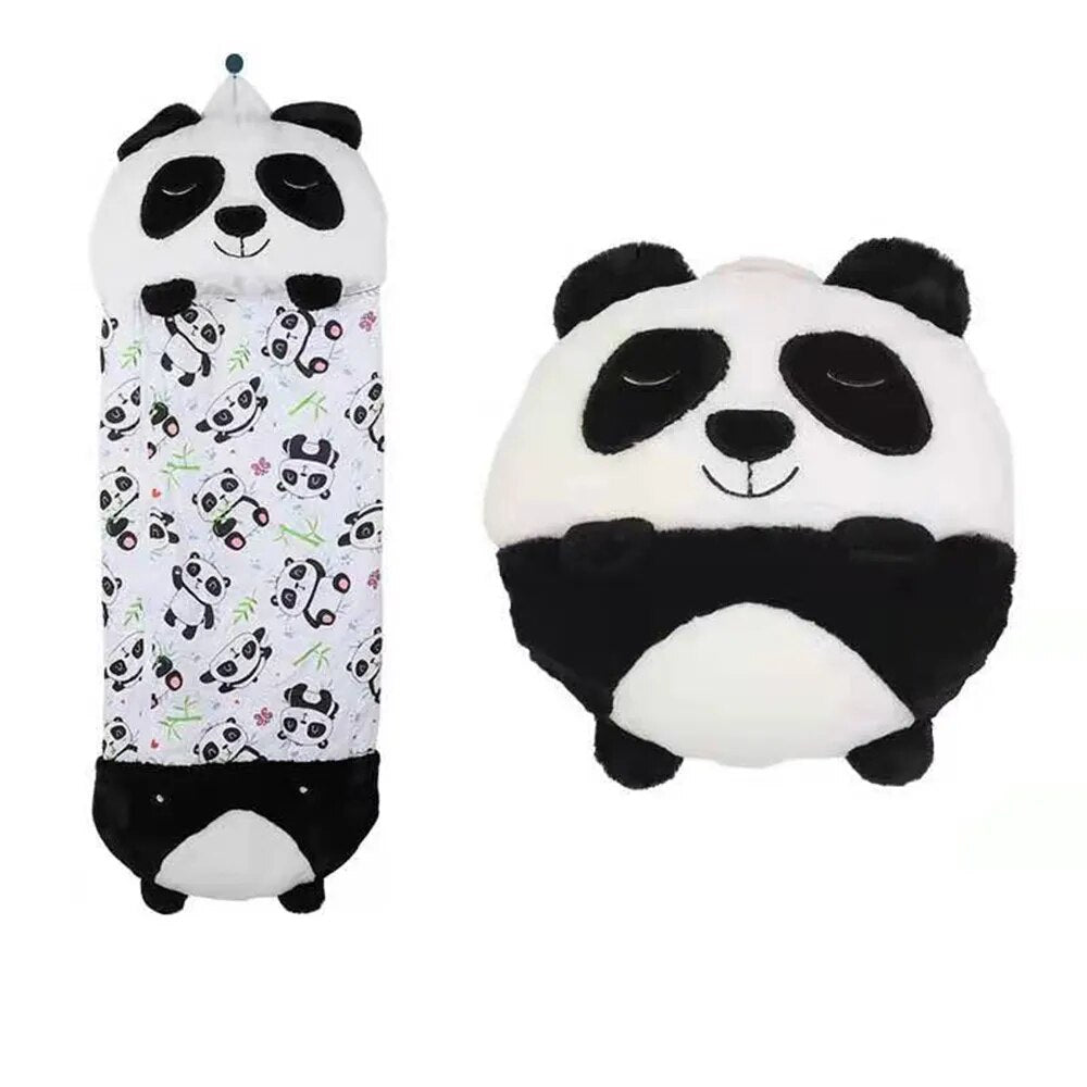 Sovepose Og Krammedyr I Ét Til Stille Nætter Bedding Sets SUNA Panda 135x50cm