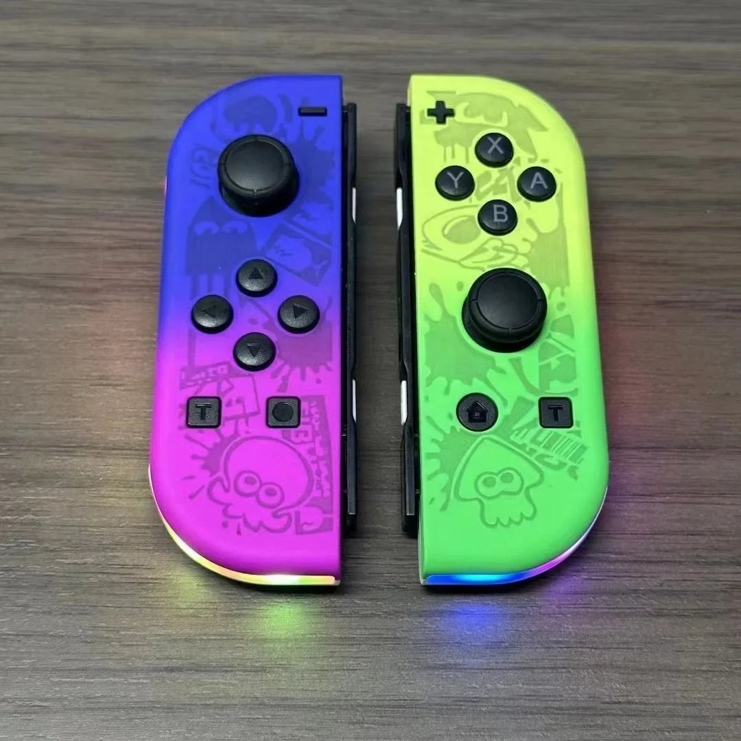 Bluetooth LED Joystick til Nintendo Switch Unikke farver - Trådløse Controllere SUNA