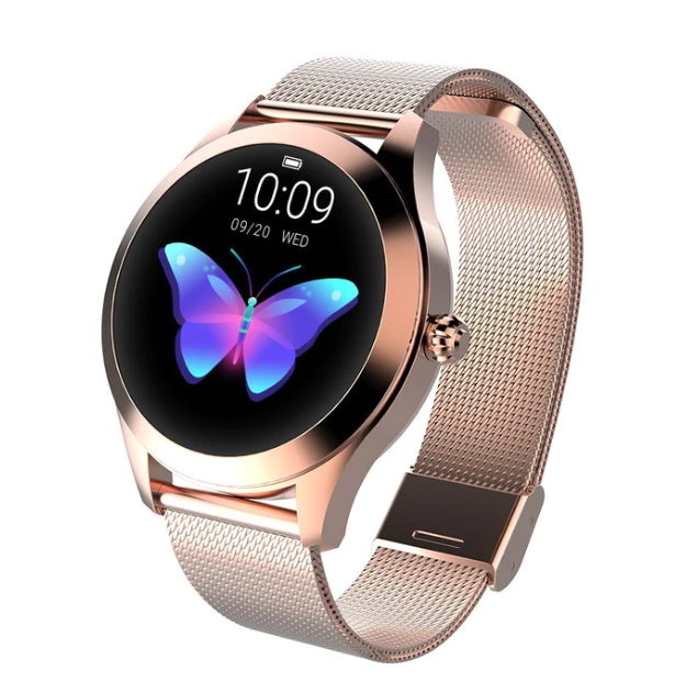 Luksus Galaxy Smartwatch til kvinder – Den perfekte blanding af stil og funktion Health SUNA Rosaguld