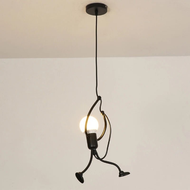 FunkyLight | Retro Væglampe Iron Man wandlamp SUNA 1 Pære