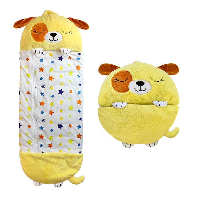 Sovepose Og Krammedyr I Ét Til Stille Nætter Bedding Sets SUNA Hund 135x50cm