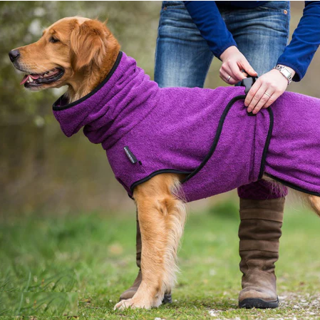 Blød Kæledyr Badekåbe til Hund/Rad Høj Kvalitet Lille/Mellem Lyseblå 100% Bomuld Komfortabel Vaskbar Pet Apparel SUNA