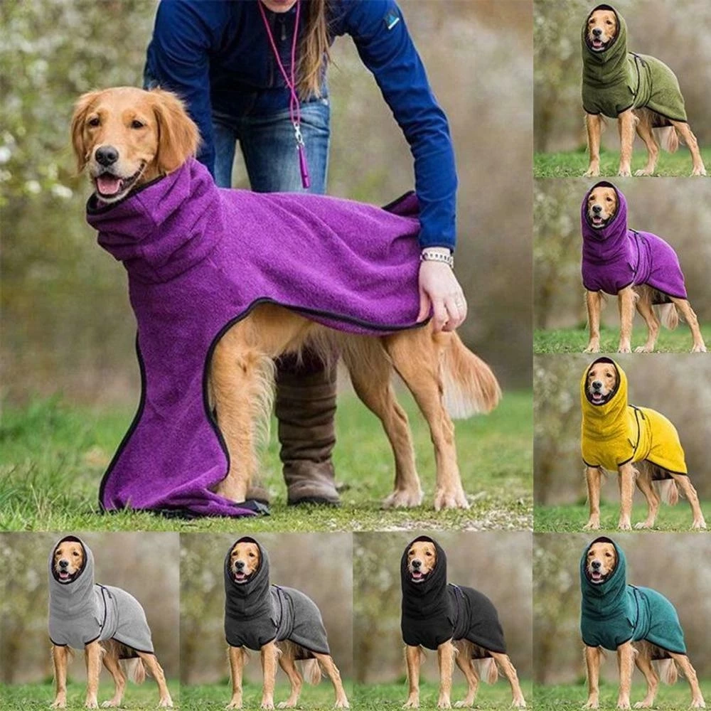 Blød Kæledyr Badekåbe til Hund/Rad Høj Kvalitet Lille/Mellem Lyseblå 100% Bomuld Komfortabel Vaskbar Pet Apparel SUNA