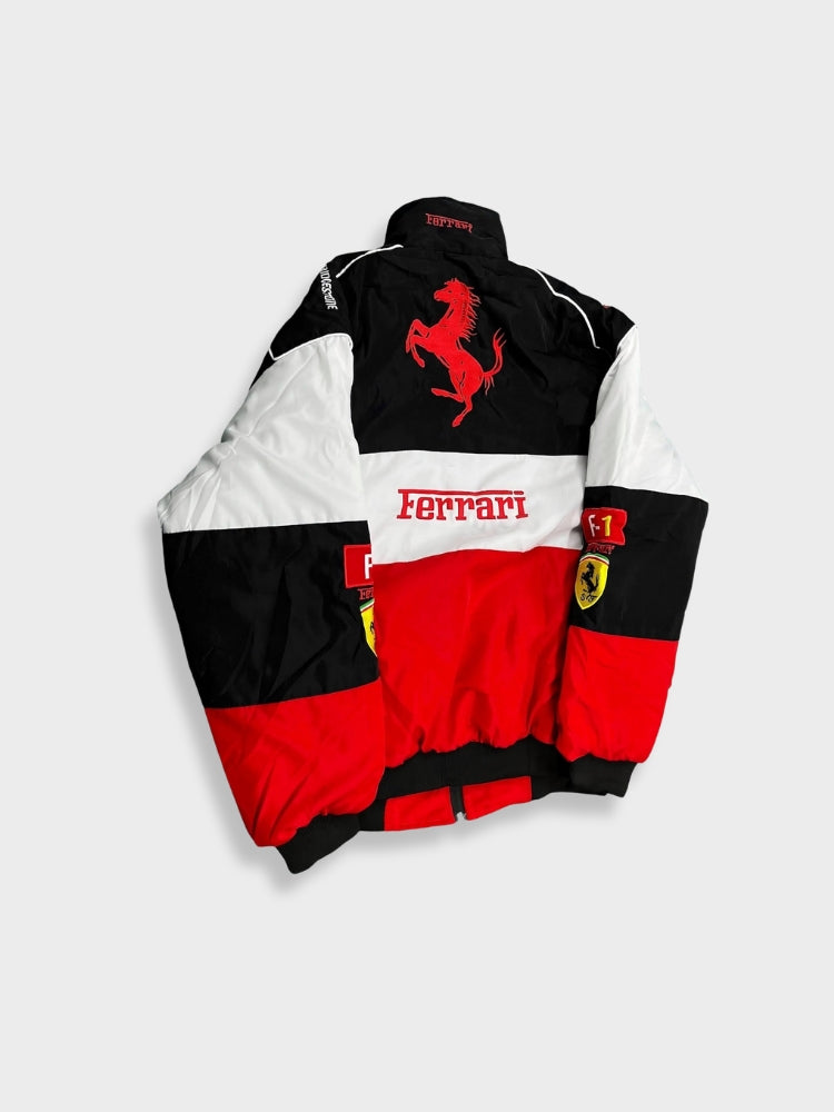 Dolce - Vintage Ferrari Racer Jakke med Sporty Stil Women Jacket SUNA
