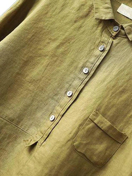 SUNA Dame Bluse - Klassisk design, komfort til arbejde og fritid