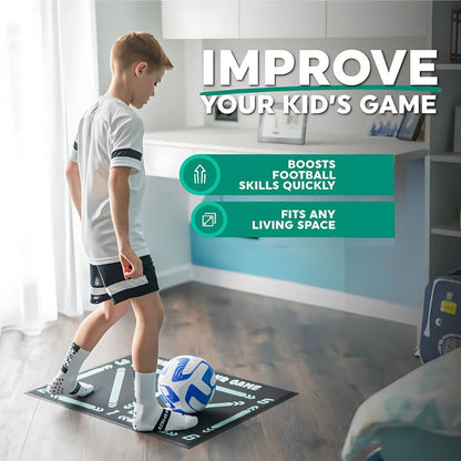 Fodbold Pro Træningsmåtte og Video Træningsprogram Guide fun SUNA