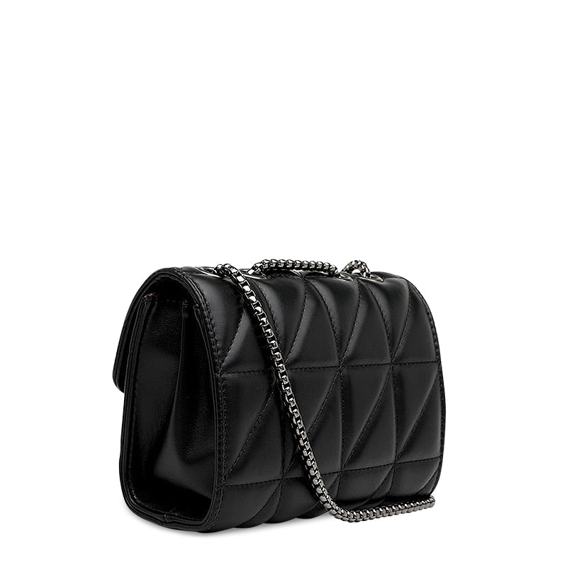 SUNA Mila Crossbody Taske i Vegansk Læder Med Rumfuldt Design