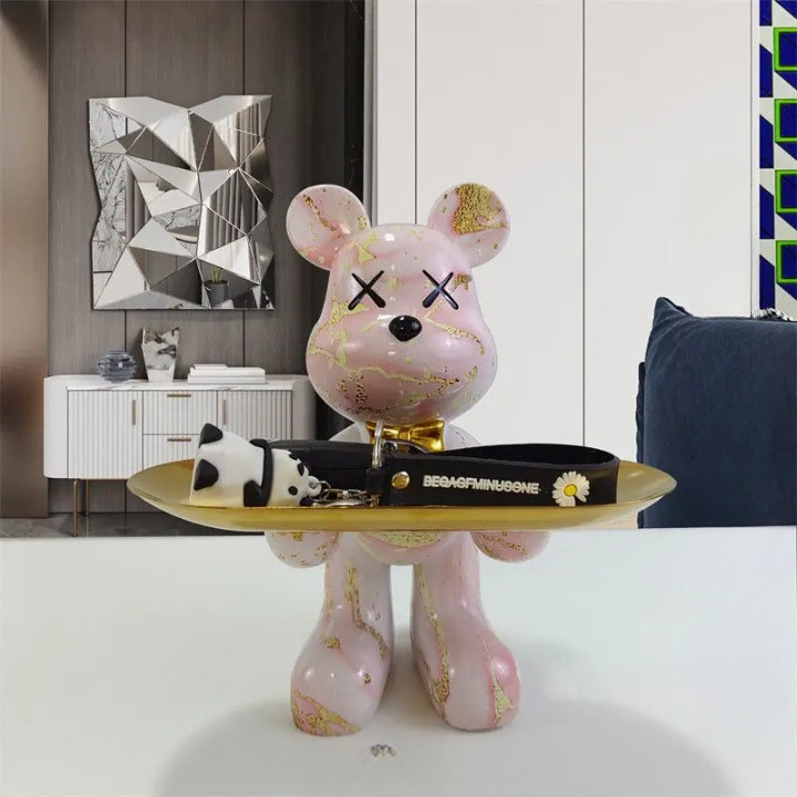 SUNA Multifunktionel Bærestatue med Skuffeopbevaring 20CM Thor