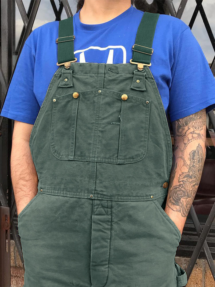 SUNA And Bib Overalls Canvas Arbejdstøj Dungarees
