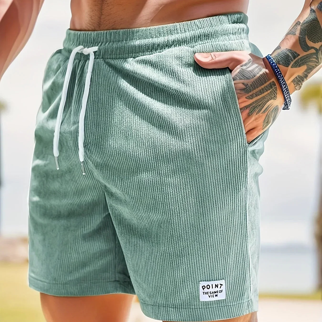SUNA Windmills | Sommer Shorts til Mænd med Stil og Komfort Lys grøn