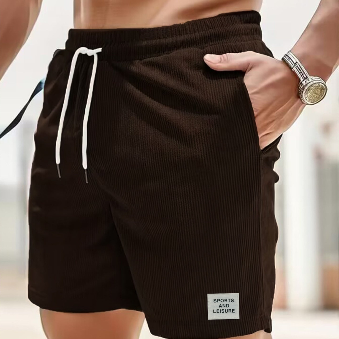 SUNA Windmills | Sommer Shorts til Mænd med Stil og Komfort Kaffe