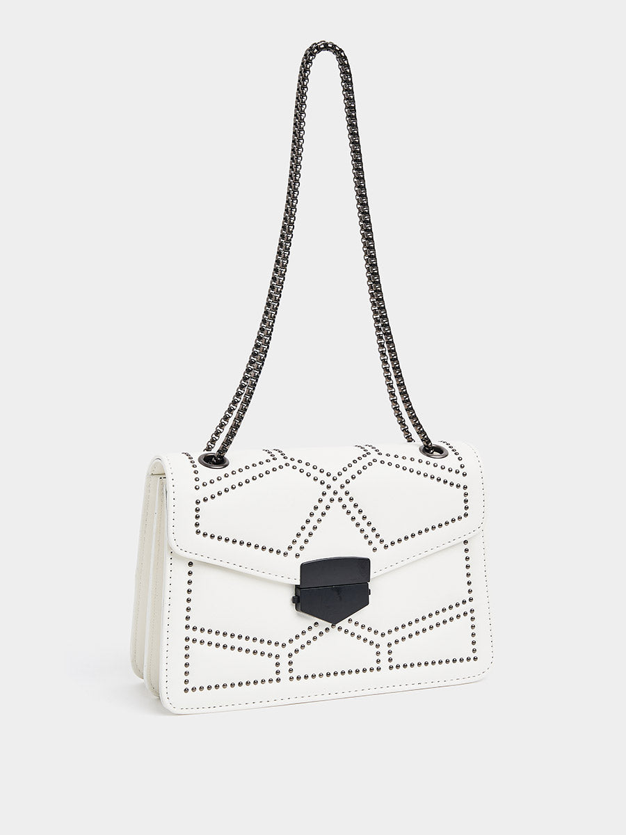 SUNA Voyage - Crossbody-skuldertaske til en moderne livsstil Hvid