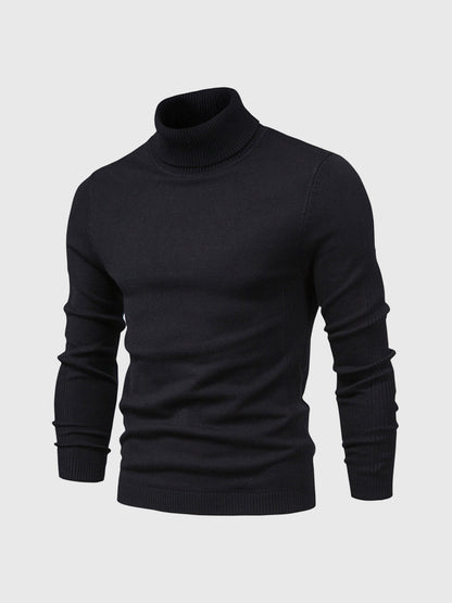 Cala Nova - Herre Rullekrave Sweater Vaskbar og Elegant Men Sweater SUNA
