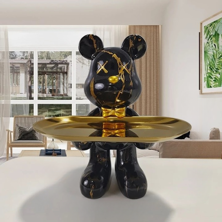 SUNA Multifunktionel Bærestatue med Skuffeopbevaring 20CM Spike