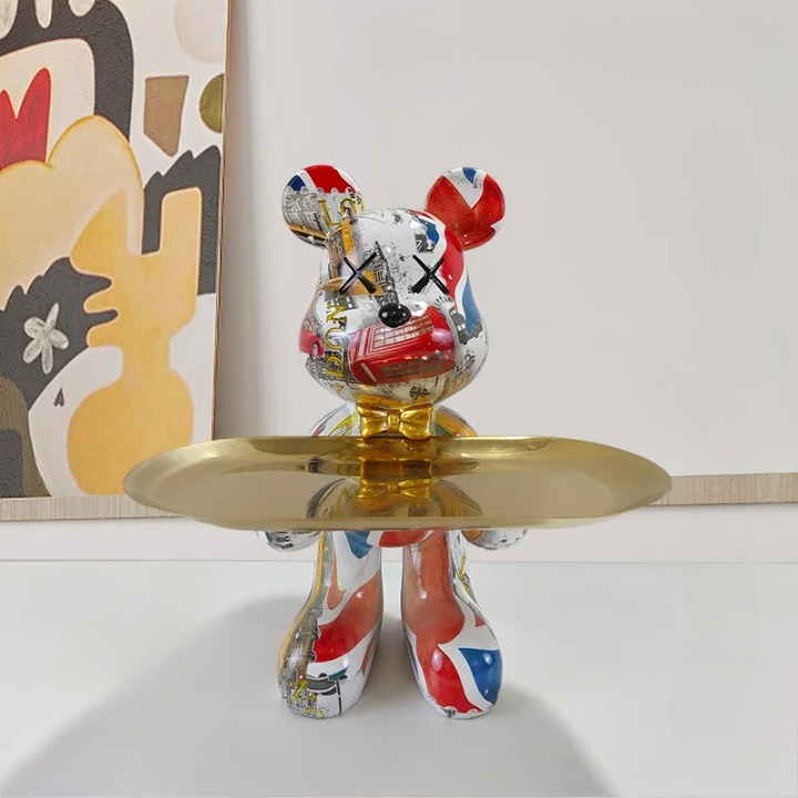 SUNA Multifunktionel Bærestatue med Skuffeopbevaring 20CM Zara