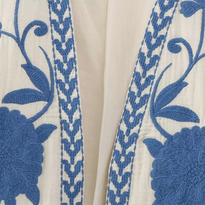 QUENNIE | Broderede Blomster Gilet til Stilfulde Outfits Gilet SUNA