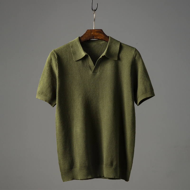 SUNA Ranches | Casual Kortærmet Polo Shirt til Mænd og Kvinder Grøn (Næsten Udsolgt)