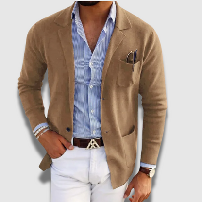 Mænds Klassisk Premium Skræddersyet Komfortabel Formelt Blazer Men's jacket SUNA