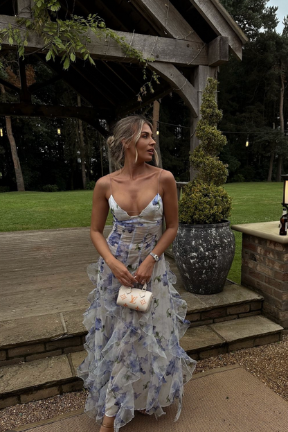 Reese Maxi Kjole til Sommerbegivenheder og Elegante Anledninger Maxi Dresses SUNA