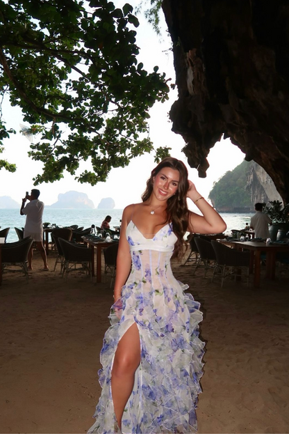 Reese Maxi Kjole til Sommerbegivenheder og Elegante Anledninger Maxi Dresses SUNA