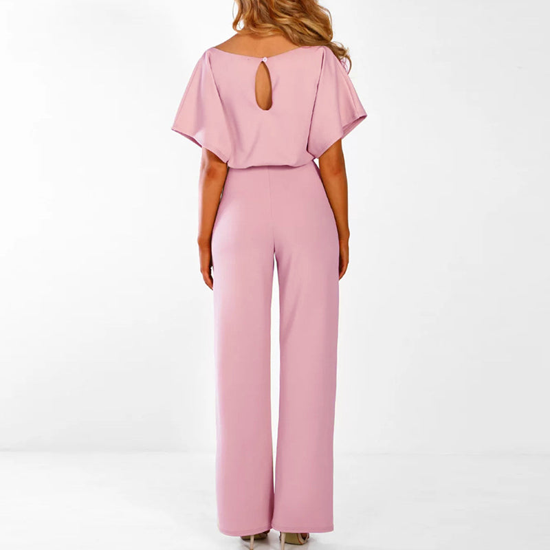 SUNA Enkel og elegant jumpsuit til kvinder – Let - Modetøj