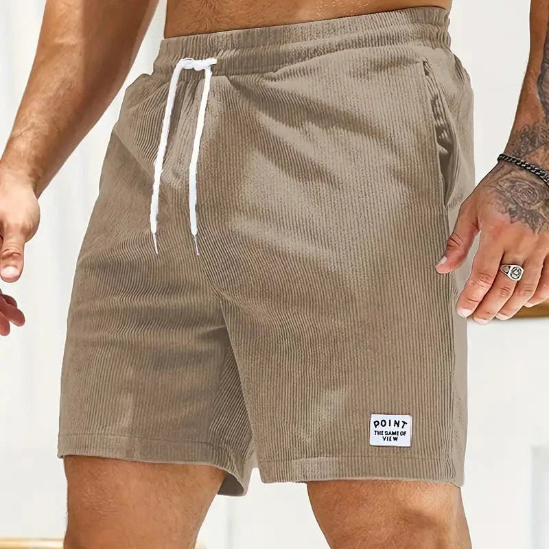 SUNA Windmills | Sommer Shorts til Mænd med Stil og Komfort Khaki