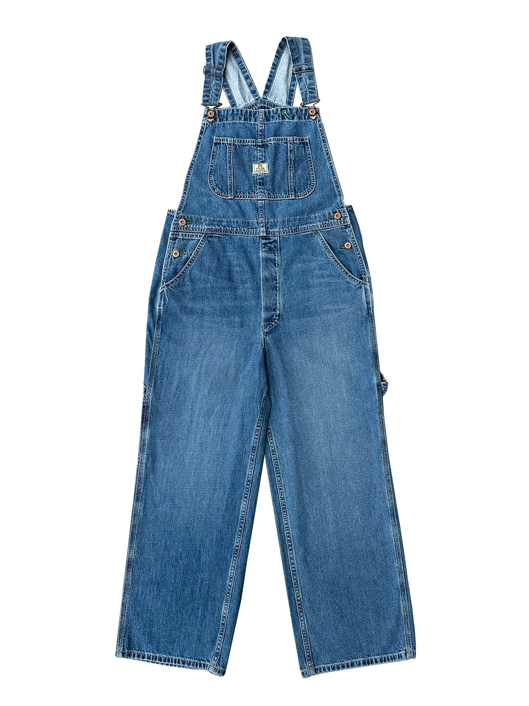 SUNA Kvinders Denim Bib Overalls – Vintage Stil i 100% Bomuld - Komfortable Overalls til Kvinder med Tidløs Charme