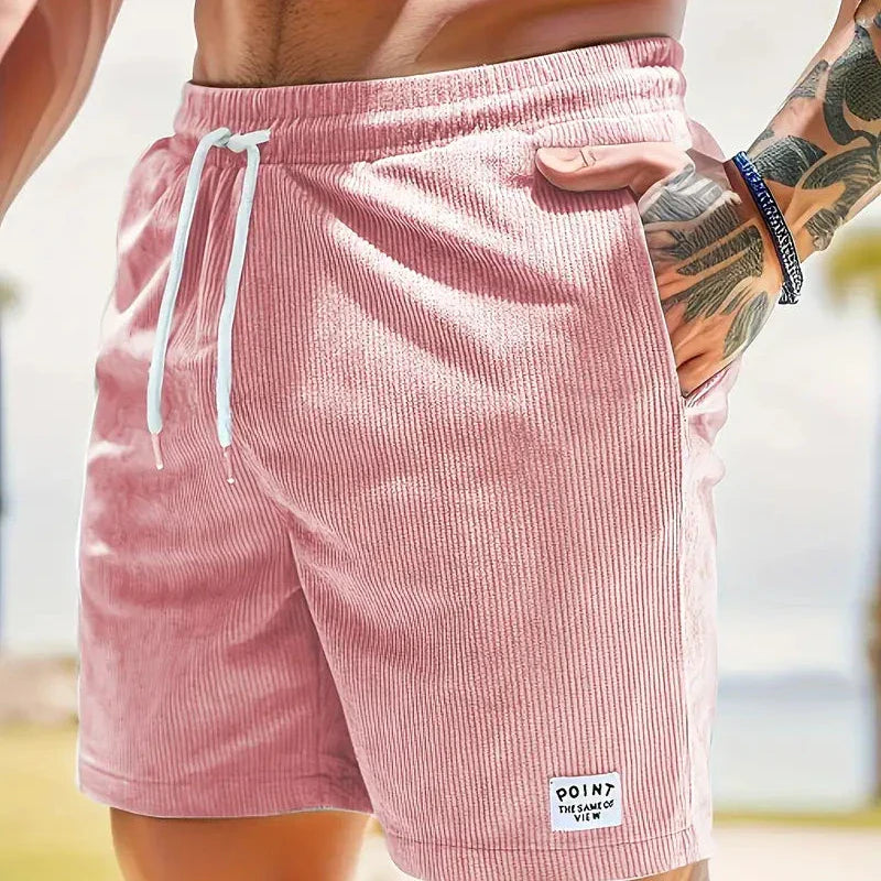 SUNA Windmills | Sommer Shorts til Mænd med Stil og Komfort Lys pink