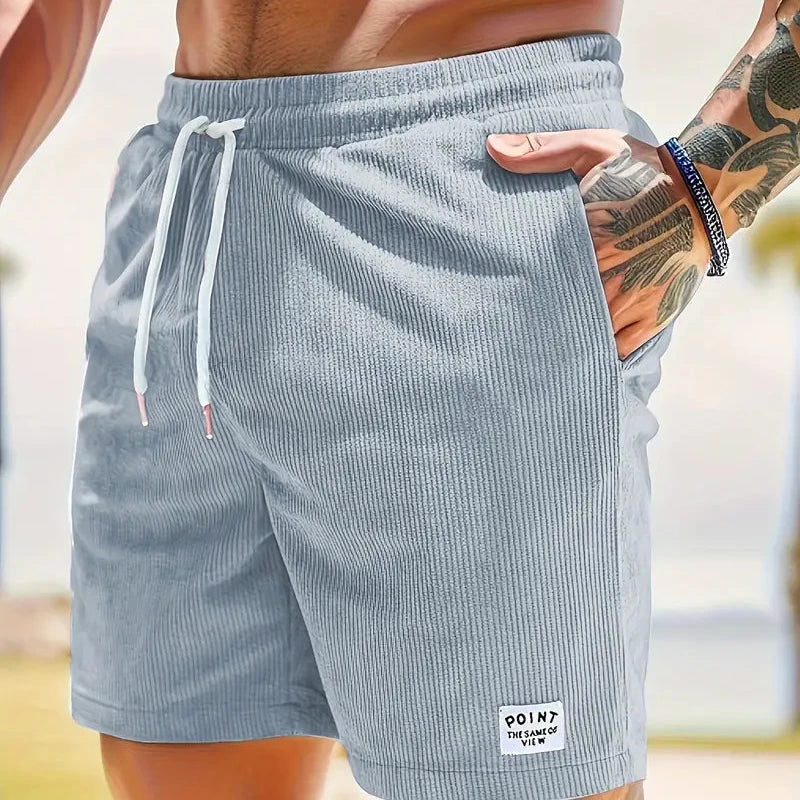 SUNA Windmills | Sommer Shorts til Mænd med Stil og Komfort Lys blå