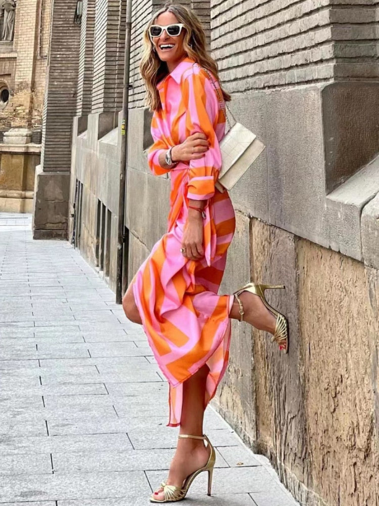 SUNA Louisa Wrap Kjole – Let Stof Med Krave - Sommerkjole