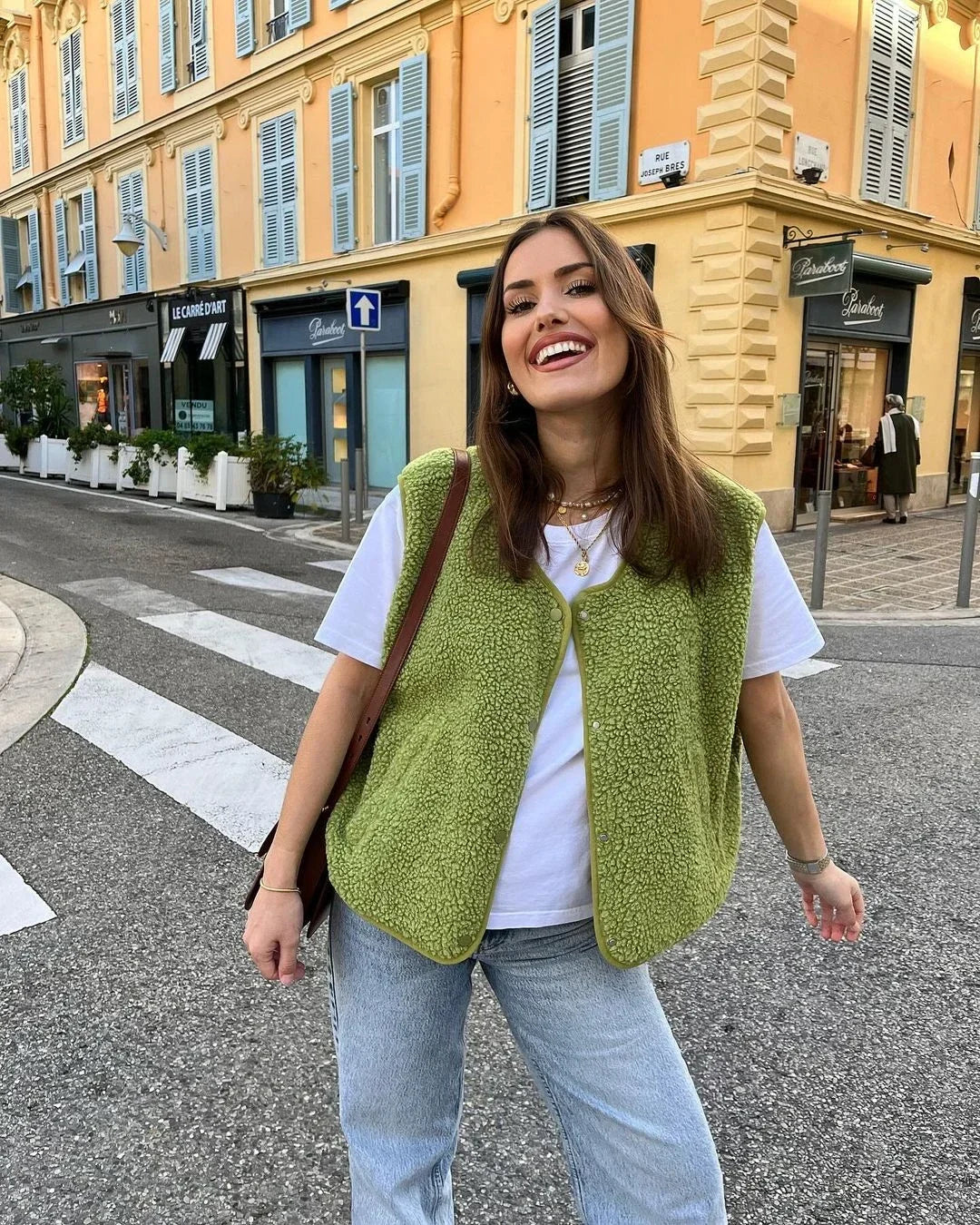 SUNA Chloé – Kvalitets Fleecevest Til Afslappet Lagdeling