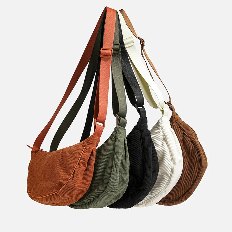 SUNA Corduroy Skuldertaske - Gracie