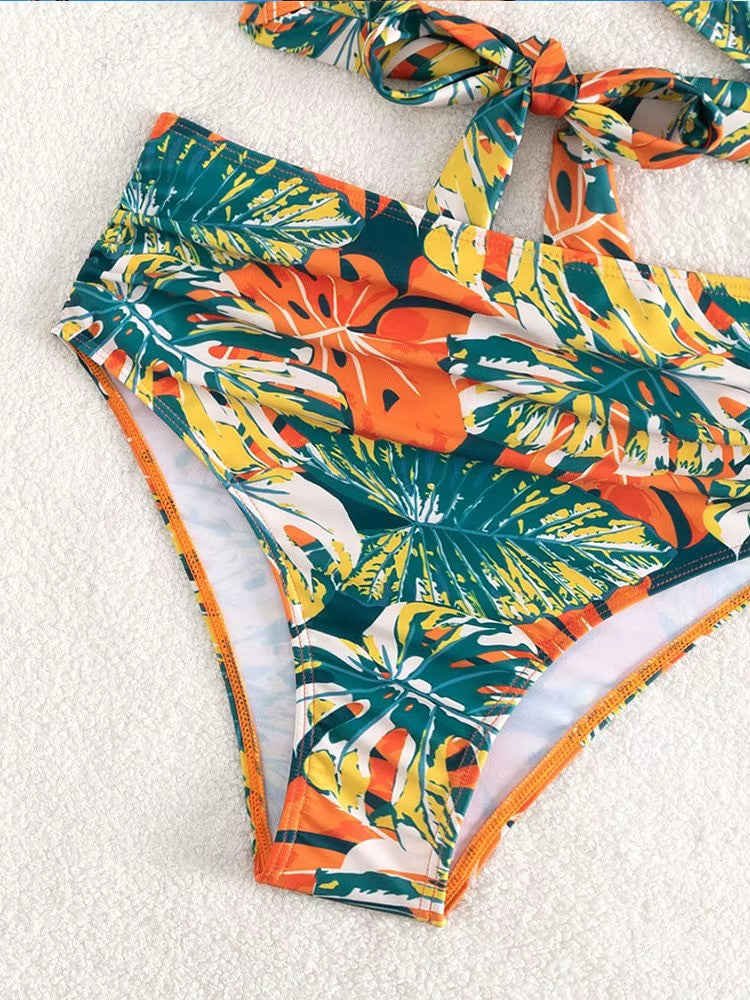 SUNA Sunset Waves Bikini – Trendy og Flatterende