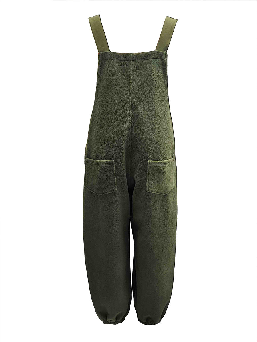 SUNA Unisex Fleece Overalls – Blød Og Isolerende Fleece - Komfortable Overalls Til Kolde Forhold