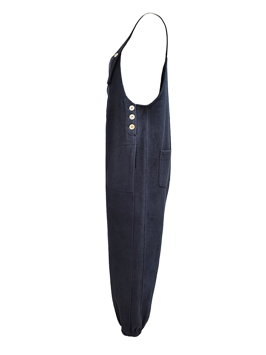 SUNA Unisex Fleece Overalls – Blød Og Isolerende Fleece - Komfortable Overalls Til Kolde Forhold