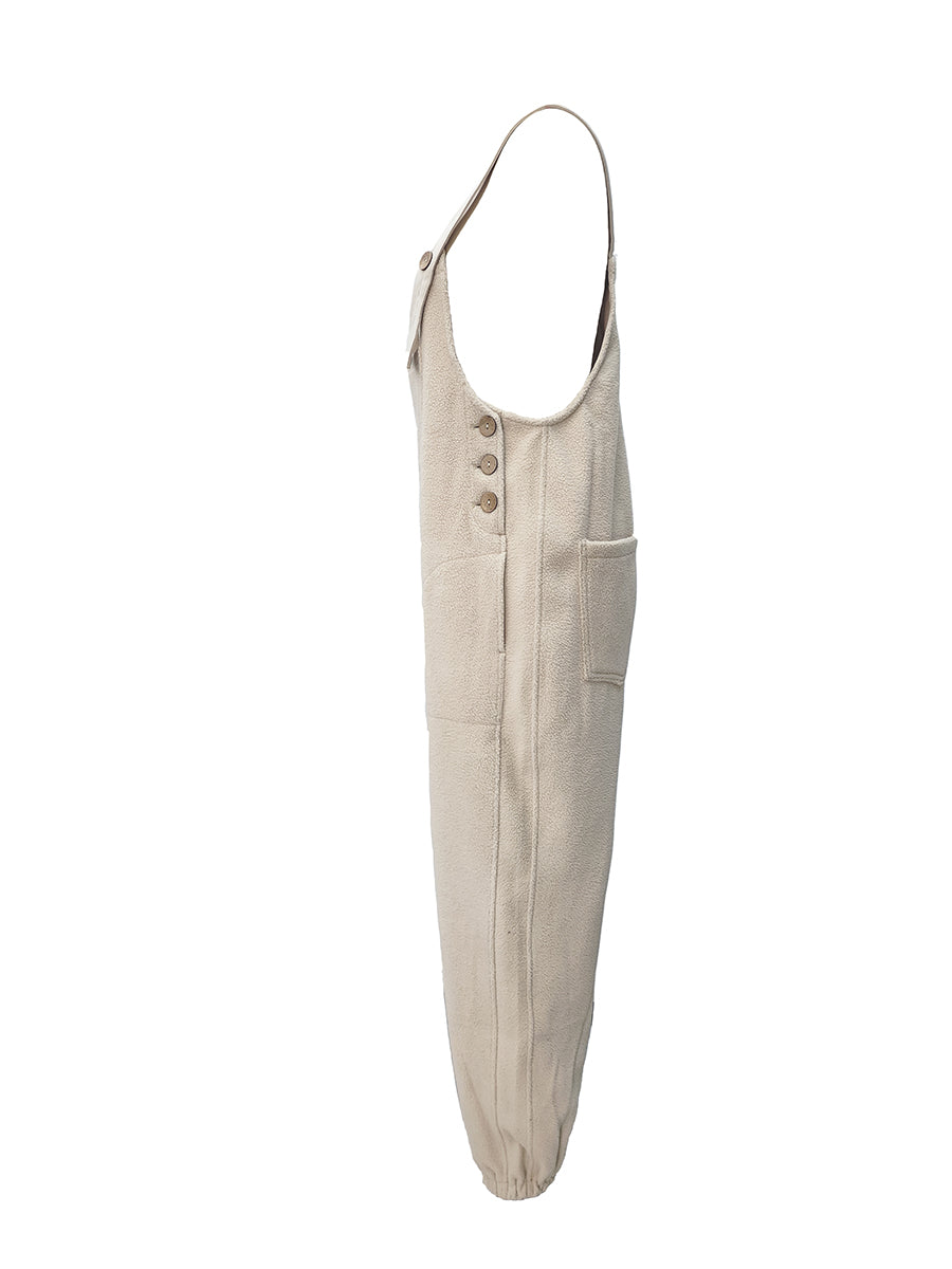 SUNA Unisex Fleece Overalls – Blød Og Isolerende Fleece - Komfortable Overalls Til Kolde Forhold
