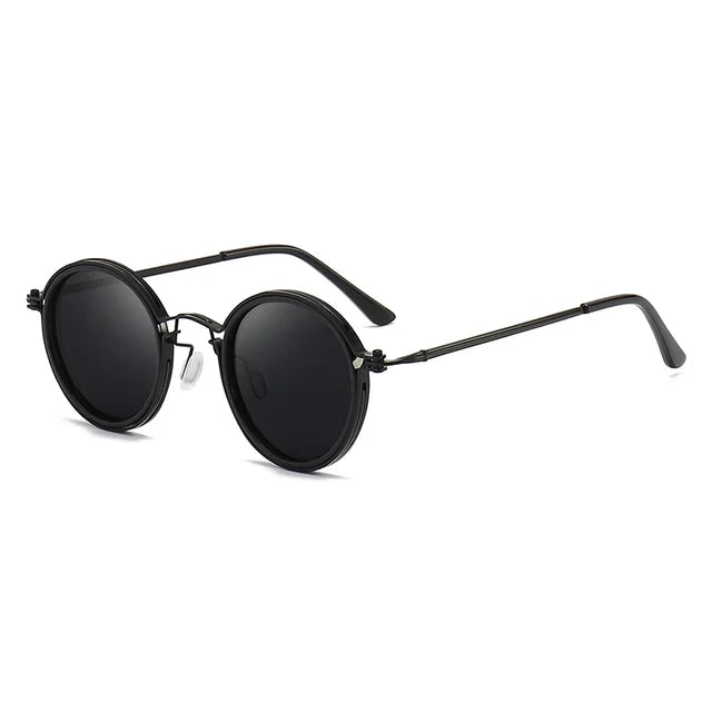 SUNA Retro Runde Solbriller