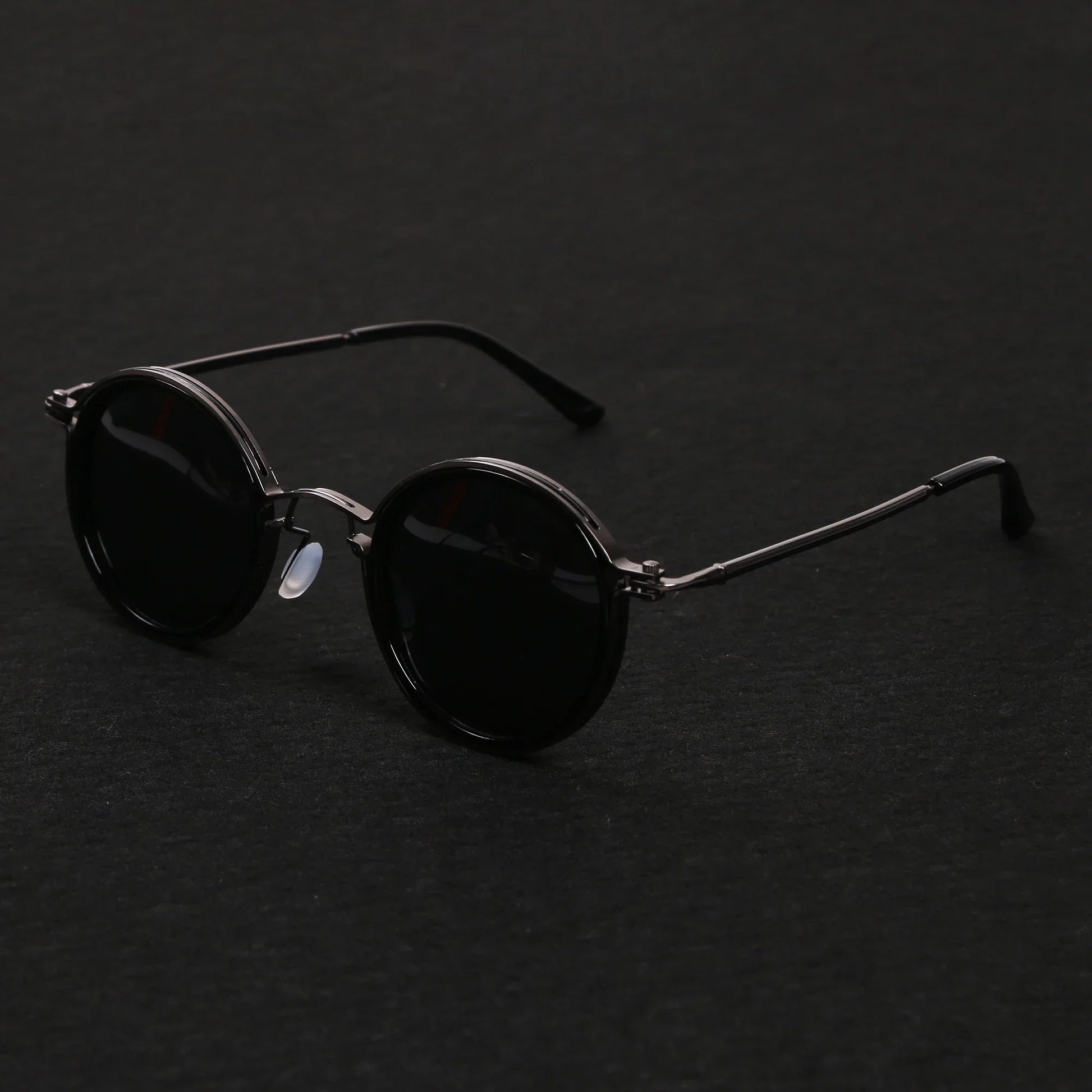 SUNA Retro Runde Solbriller
