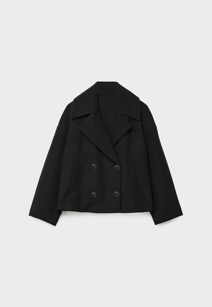 SUNA Korte Dobbeltradede Jakker | Elegant og Tidløs Stil